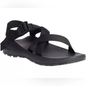 Chaco ZCloud NEW Men Banded Sandals Size 12 Solid Black J105593 Outdoor Hiking