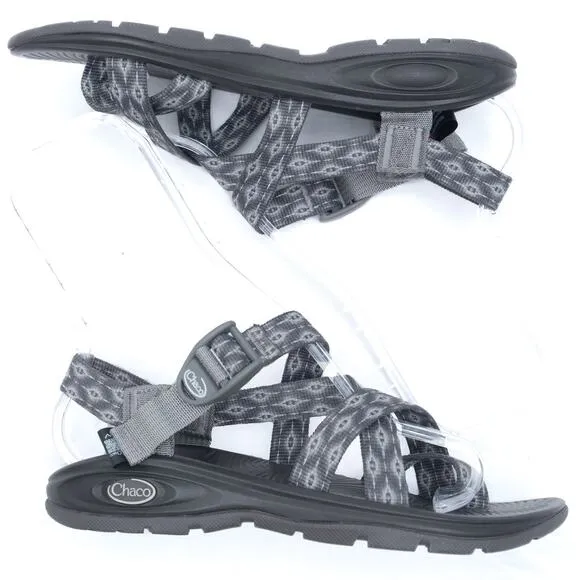 Chaco ZVolv 2 Nova Gray Outdoor Hiking Water Sandals Size 7