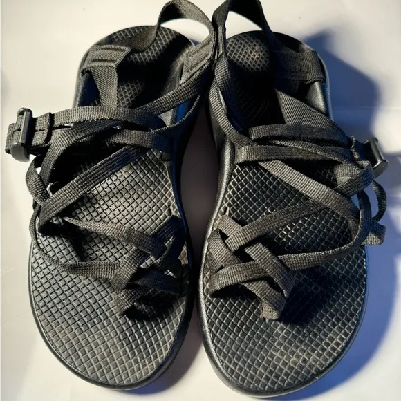 Chaco ZVOLV X2 Black Women's Size 9 Adjustable Weave Strap Outdoor Sandals Sport
