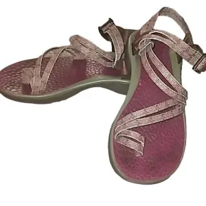 Chaco Zx1 Ecotread Hiking Sandals in Heathered Pink