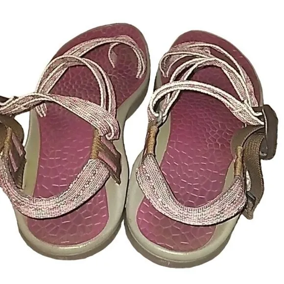 Chaco Zx1 Ecotread Hiking Sandals in Heathered Pink