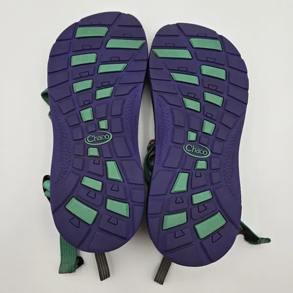 Chaco ZX1 EcoTread Sport Sandals Mint Leaf Girls Size 6 Outdoor Hiking