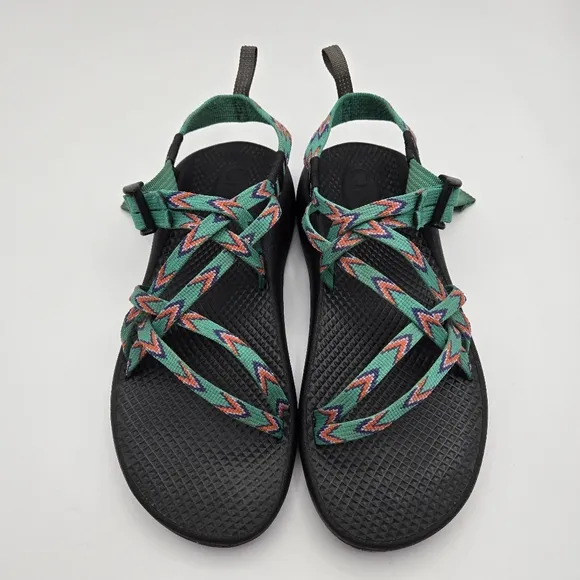 Chaco ZX1 EcoTread Sport Sandals Mint Leaf Girls Size 6 Outdoor Hiking