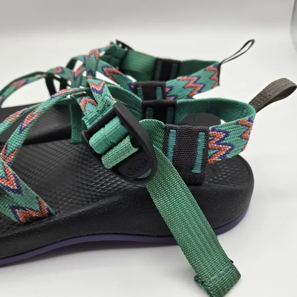 Chaco ZX1 EcoTread Sport Sandals Mint Leaf Girls Size 6 Outdoor Hiking