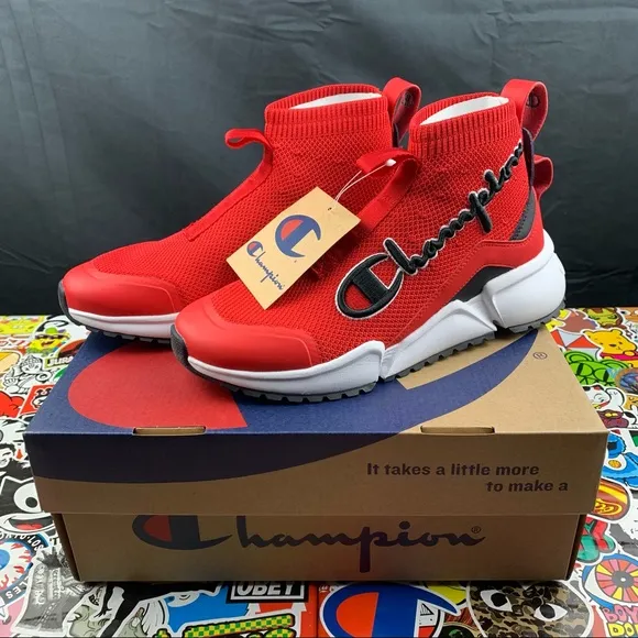 Champion Rally Mid Scarlet Womens Sizes