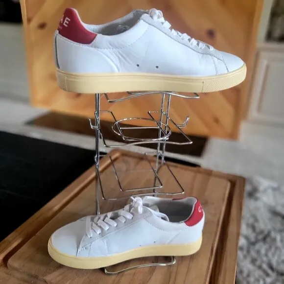CLAE Los Angeles BRADLEY CALIFORNIA SHOE // WHITE   RED DAHLIA   VANILLA