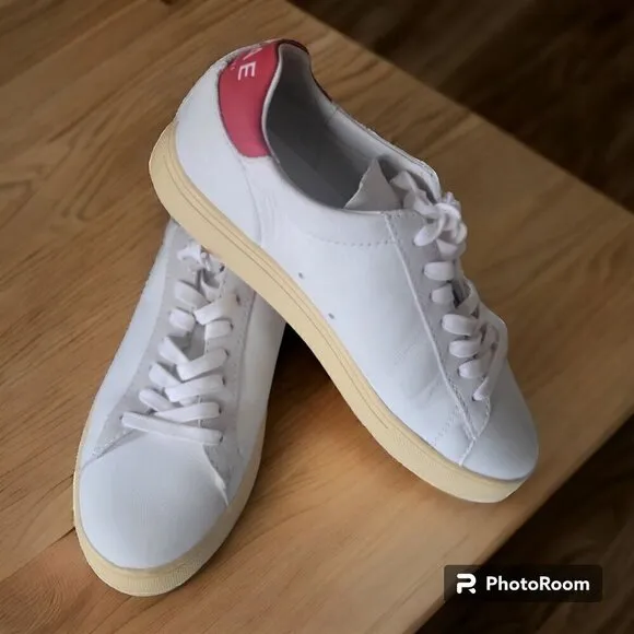 CLAE Los Angeles BRADLEY CALIFORNIA SHOE // WHITE   RED DAHLIA   VANILLA