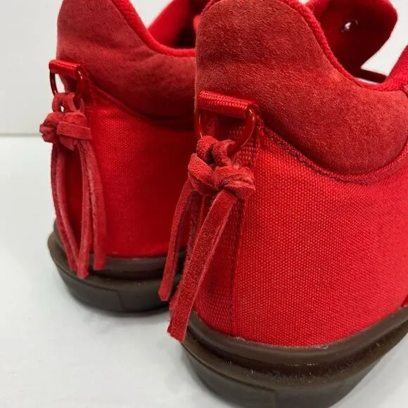 Clear Weather The One Ten Mid Top Sneaker Shoes Red Water Resistant Size 13