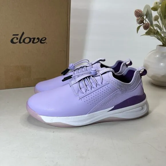 Clove Classic Comfort Sneakers Nursing Shoes Lavender Women’s 7.5 NWB FLAW