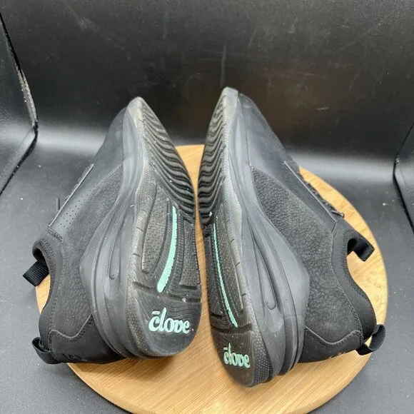 Clove Classic Core Men’s Size 12 Black CL0025 Bungee Laces Nursing Shoes Sneaker