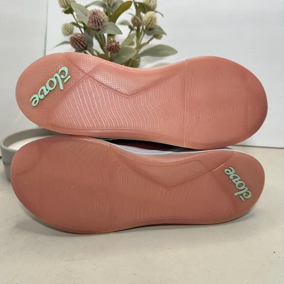 Clove Comfort Nursing/Healthcare Shoes Pink Up Sneakers Women W9/M7.5 Men NWB
