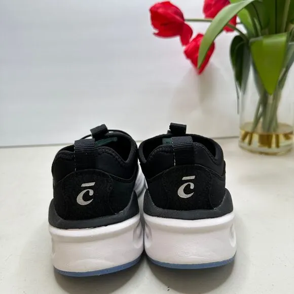 Clove Nursing Classic Sneaker Night Shift Shoes Black White Blue Women 5.5