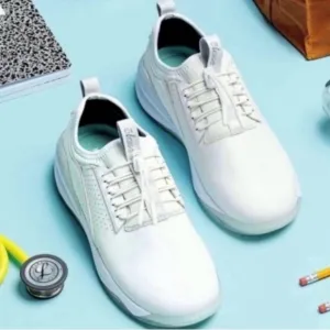 Clove Nursing School Sneakers Womens Size 8 Brilliant White Nurse Shoes