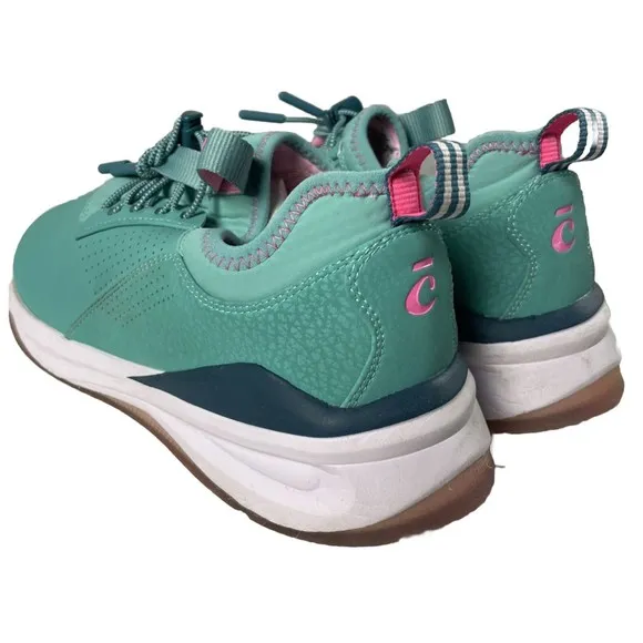 Clove Shoes Limited Edition Pacific Palm Leather Nursing Sneaker 10 C574