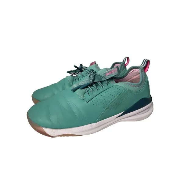 Clove Shoes Limited Edition Pacific Palm Leather Nursing Sneaker 10 C574