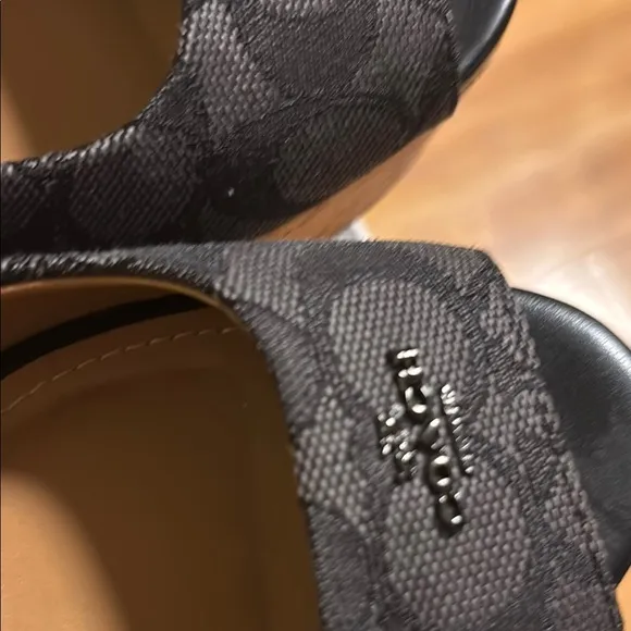 Coach Black Women's Slingback Shoes no call outs ~ Size 8.5