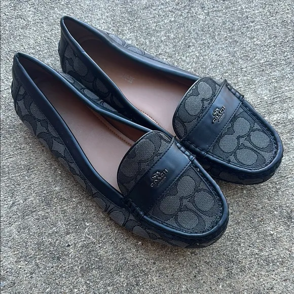 Coach Women's Black Loafers