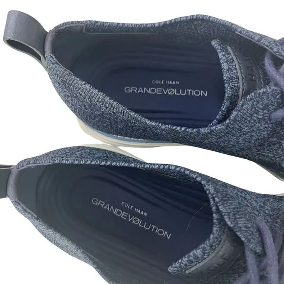 Cole Haan Grand Evolution Stichlite Blue Wingtip‎ Oxford Mens Size 9.5
