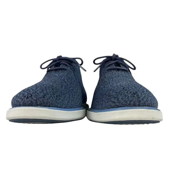 Cole Haan Grand Evolution Stichlite Blue Wingtip‎ Oxford Mens Size 9.5