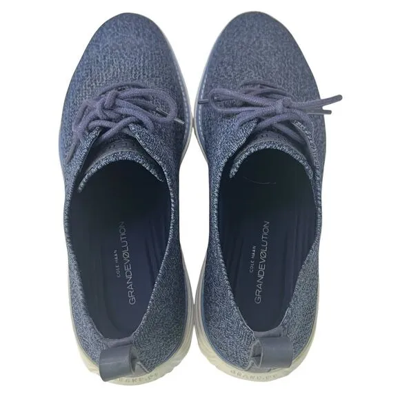 Cole Haan Grand Evolution Stichlite Blue Wingtip‎ Oxford Mens Size 9.5