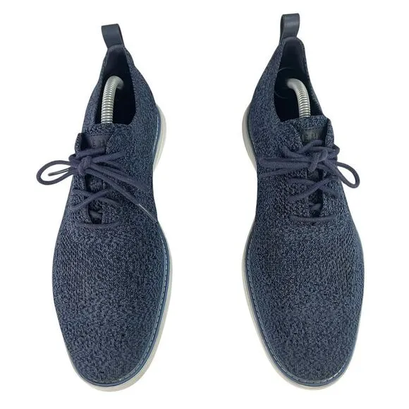 Cole Haan Grand Evolution Stichlite Blue Wingtip‎ Oxford Mens Size 9.5
