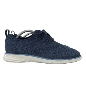 Cole Haan Grand Evolution Stichlite Blue Wingtip‎ Oxford Mens Size 9.5