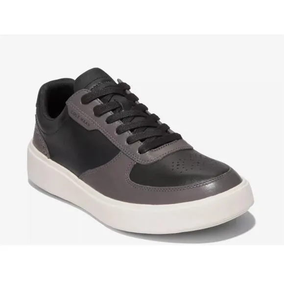 Cole Haan Men's Grand Crosscourt Transition Sneaker Black Leather Size 11.5 NIB