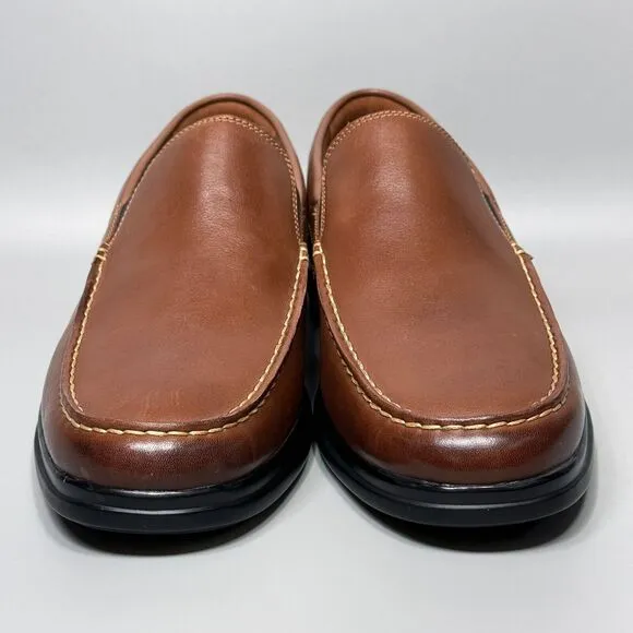 Cole Haan Santa Barbara Twin Gore Mens Size 12 Loafer Shoes Harvest Brown