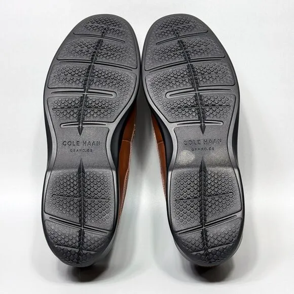Cole Haan Santa Barbara Twin Gore Mens Size 12 Loafer Shoes Harvest Brown