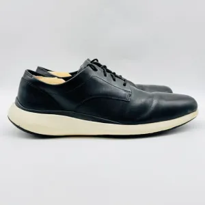 Cole Haan Shoes Mens 11.5 Black Leather Oxfords Sneakers Grandpro OS Comfort