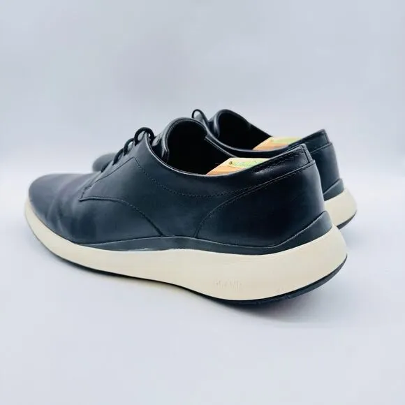 Cole Haan Shoes Mens 11.5 Black Leather Oxfords Sneakers Grandpro OS Comfort