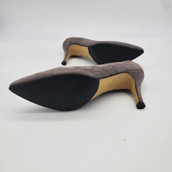 Cole Haan Shoes Womens 8.5B Grand Os Bling Suede Garland Jeweled Point Embell