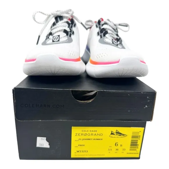 Cole Haan Women’s Zerogrand Journey Pride Runner W23213 Size 6B.