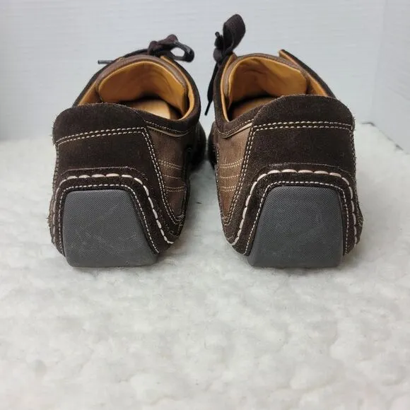 Cole Haan x Air Colab Mens Shoes Size 11.5 Brown Leather Suede Comfort Oxford