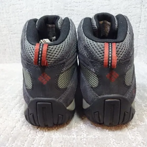 COLUMBIA Access Point Men's Size 10 US Mid Grey/Blue Waterproof Hiking Boots