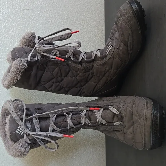Columbia Minx Mid lIl Omni-Heat Packable Winter Boots Size 8