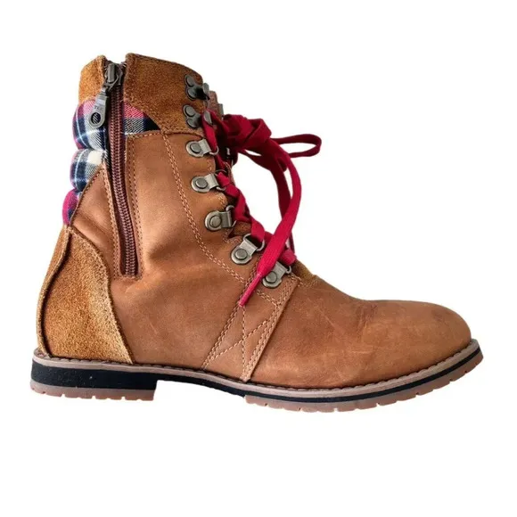 Columbia Twentythird Ave WP Mid Print Boot Size 7 Waterproof Leather Womans