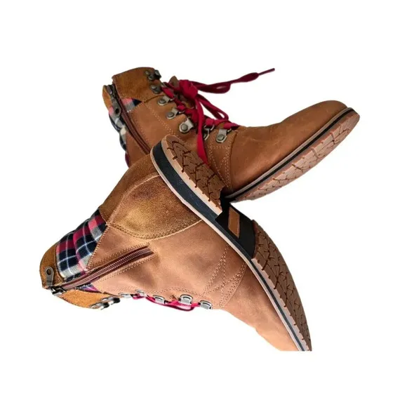 Columbia Twentythird Ave WP Mid Print Boot Size 7 Waterproof Leather Womans