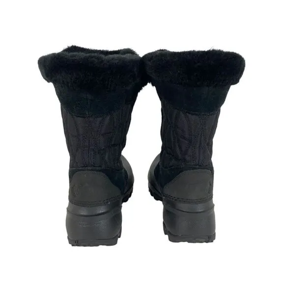 Columbia Women's Boots Sierra Summette IV Winter Waterproof Fur Trim Laces 7