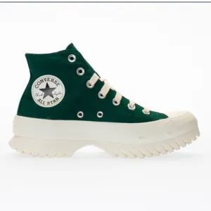 Convers Chuck All Star Green Leather Lugged 2.0 Sz 9