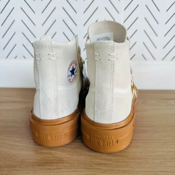 🤩Converse 7.5 Men's Shoes Chuck Taylor All Star Cruise Egret HI Suede A09088C