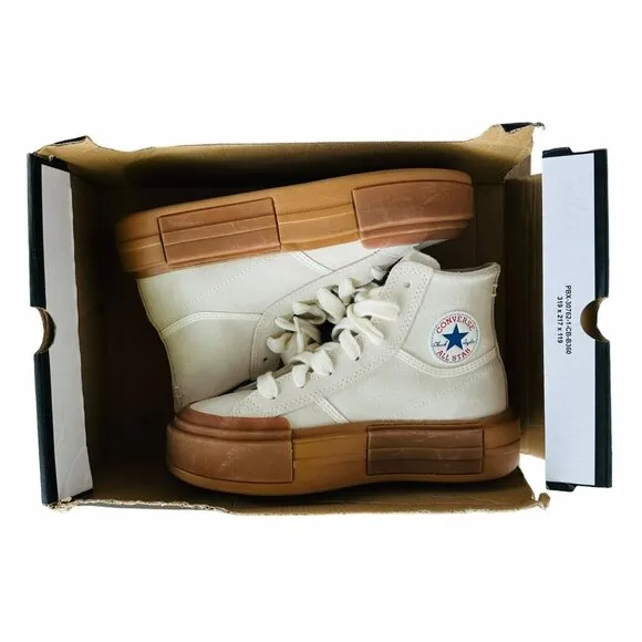 🤩Converse 7.5 Men's Shoes Chuck Taylor All Star Cruise Egret HI Suede A09088C