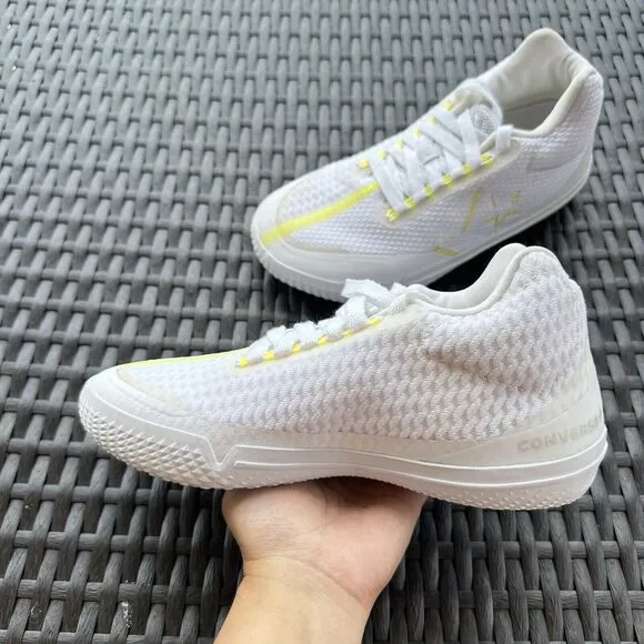 Converse All Star BB Evo Mid Hi-Vis Collection Men's Shoes White 169619C Size 4