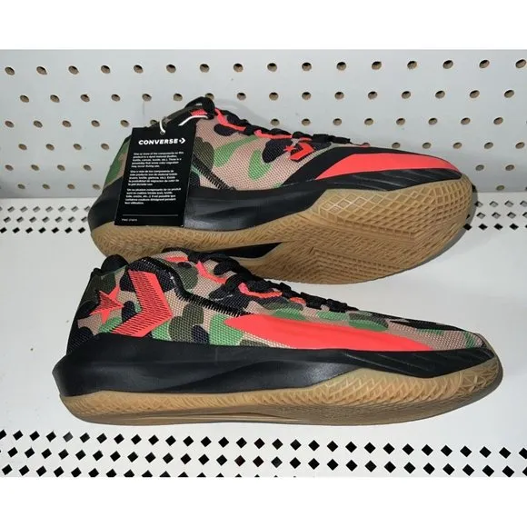 Converse All Star BB Jet Mid Mens Basketball Shoes Size 8 Camouflage 172665C