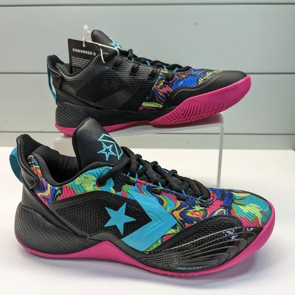 Converse All Star BB Shift Black Pink Tial A00406C Air Zoom Basketball sz Men 8