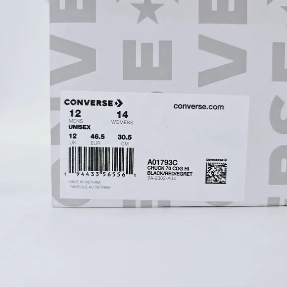 Converse All Star Chuck Taylor 70 CDG Hi Play Comme des Garcons