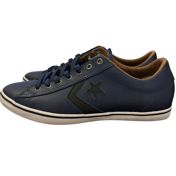 Converse All Star Chuck Taylor Player LP Vintage Shoes Blue Mens 8/Womens 10
