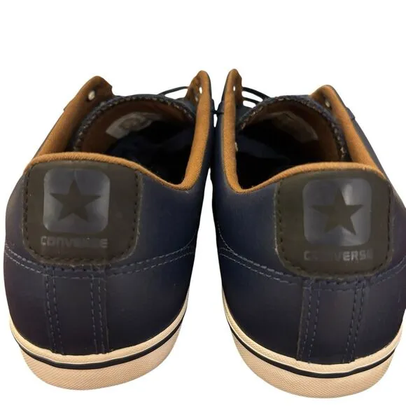 Converse All Star Chuck Taylor Player LP Vintage Shoes Blue Mens 8/Womens 10
