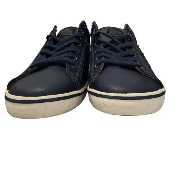 Converse All Star Chuck Taylor Player LP Vintage Shoes Blue Mens 8/Womens 10