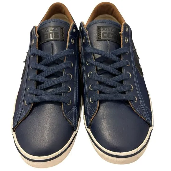 Converse All Star Chuck Taylor Player LP Vintage Shoes Blue Mens 8/Womens 10